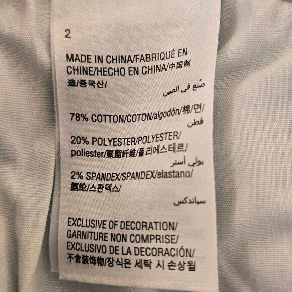 Inc International Concepts Womens Fray Trim Tulip Hem Denim Skirt Blue Size 2 - Picture 6 of 11